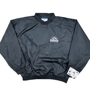 Vintage Colorado Rockies Jacket Mens XL Baseball MLB Pullover Logo Athletic 90s